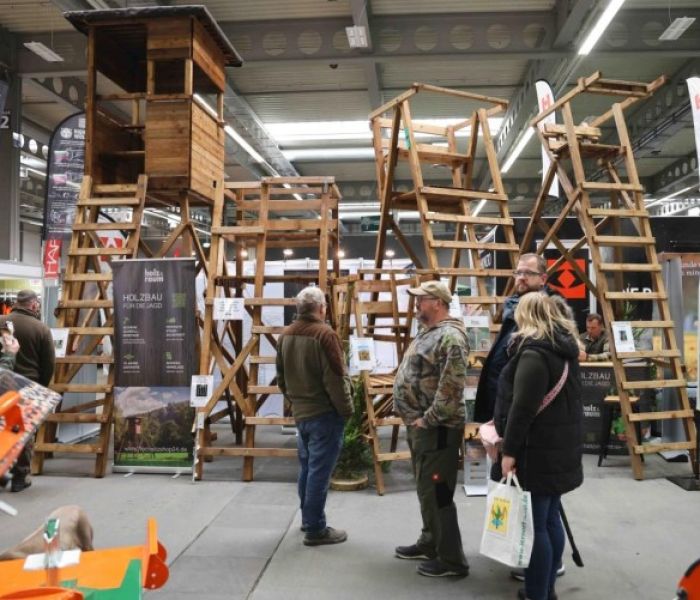 Ausstellerbereich FORST³ (Foto: Messe Erfurt GmbH)